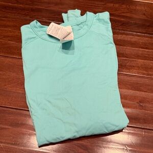 Athleta Kids Long Sleeve Tee - Aqua